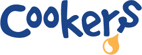 Cookers Logo Blue - Yellow