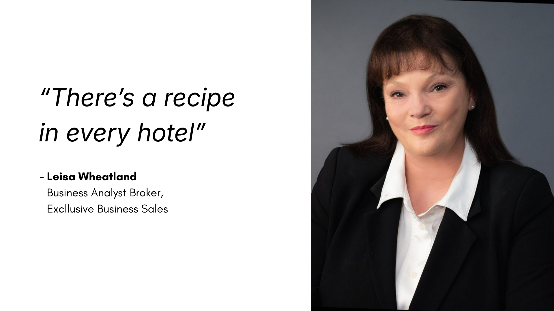 “There’s a Recipe in Every Hotel”: Lessons from Leisa Wheatland’s Career in Hospitality